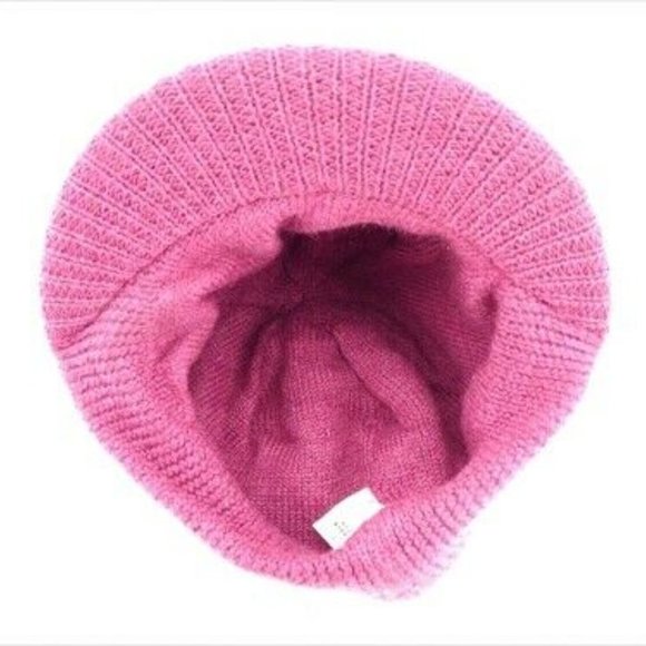 Burberry Knit Cap Purple Woman Authentic Used main image 7